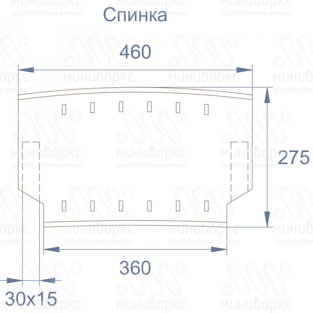 Комплект спинки и сидушки SIGMA, цвет оранжевый (RAL 2003) – SIGMA-2003-1 - 6