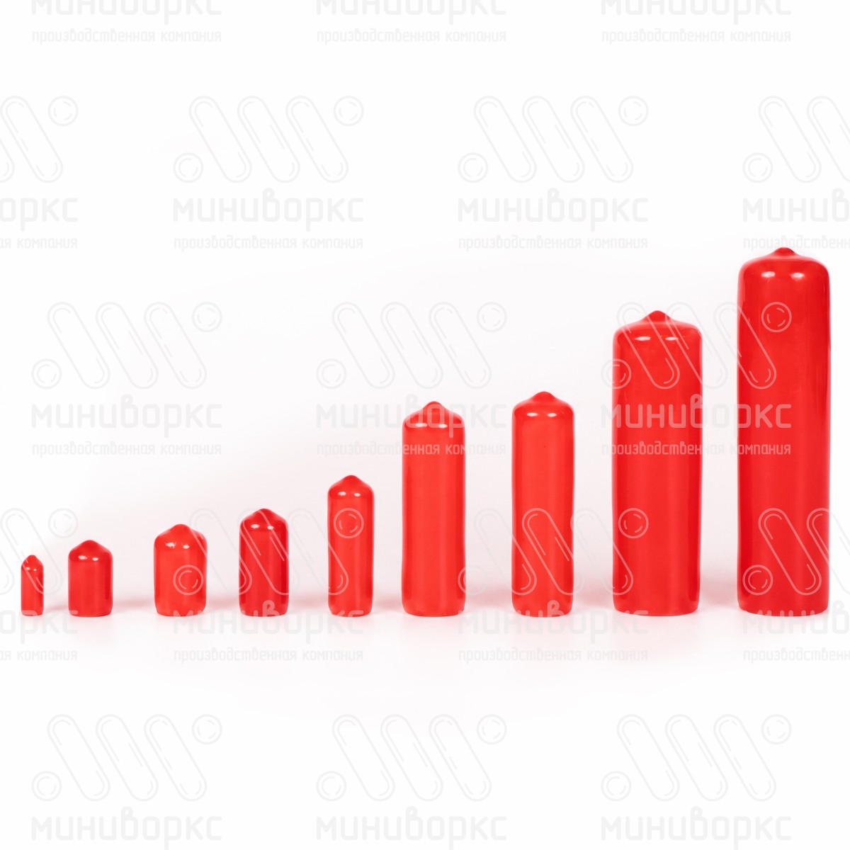 Защита наружной резьбы M32, цвет красный – PMR30,2x25 - 6